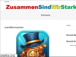 Sites similar to zusammensindwirstark.de