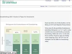 Sites similar to zusatzbeitrag.com