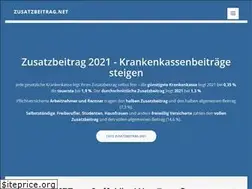 Sites similar to zusatzbeitrag.net