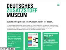 Sites similar to zusatzstoffmuseum.de