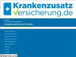 Sites similar to zusatzversicherung.com