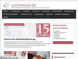 Sites similar to zuschuesse.de
