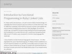 Sites similar to zvkemp.github.io