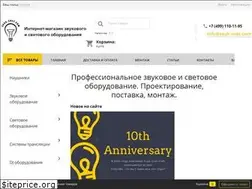 Sites similar to zvuk-svet.com