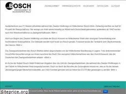 Sites similar to zwangsarbeit-bosch.de