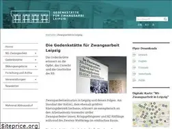 Sites similar to zwangsarbeit-in-leipzig.de