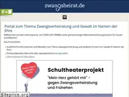 Sites similar to zwangsheirat.de
