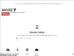 Sites similar to zweiterfaktor.de