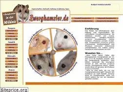 Sites similar to zwerghamster.de