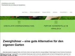 Sites similar to zwerghuhn.info