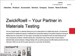 Sites similar to zwickroell.com
