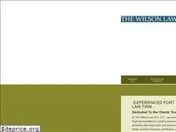 Sites similar to zwilsonlaw.com
