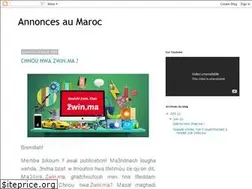 Sites similar to zwin-annonces-au-maroc.blogspot.com