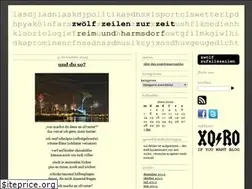 Sites similar to zwoelfzeilen.com