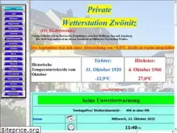 Sites similar to zwoenitz-wetter.de