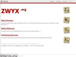 Sites similar to zwyx.org
