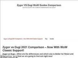 Sites similar to zygor-vs-dugi.com