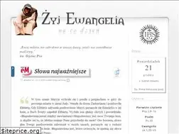 Sites similar to zyjewangelia.net