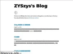 Sites similar to zyszys.github.io