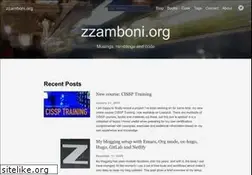 Sites similar to zzamboni.org